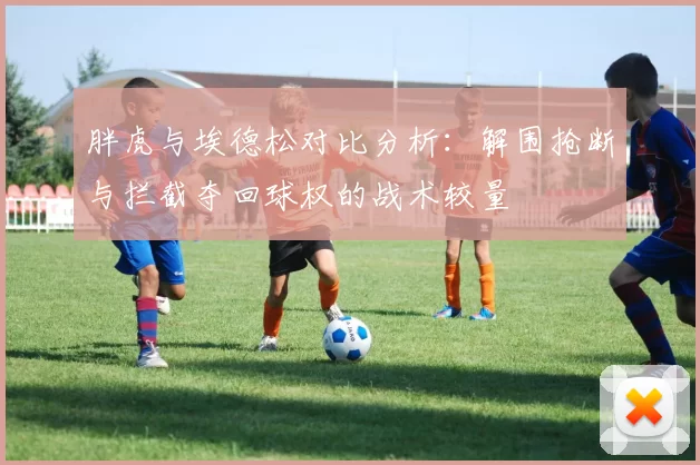 胖虎与埃德松对比分析：解围抢断与拦截夺回球权的战术较量